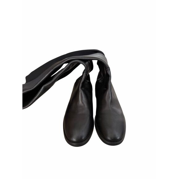 Stuart Weitzman 5050 Over The Knee Boots Size 6.5 Nappa Leather in Black NEW - Picture 6 of 8